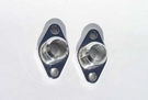 BBC W/P PORT ADAPTERS -16AN MALE-PR/CHROME